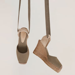 Espadrille Plataforma Trancoso Caqui Espadrille Plataforma Trancoso Caqui