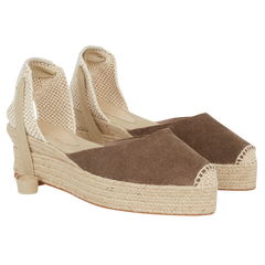 Espadrille Mini Bari Camurça Caqui Espadrille Mini Bari Camurça Caqui