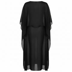 Lenço Pelerine Itália Liso Preto