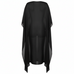 Lenço Pelerine Itália Liso Preto