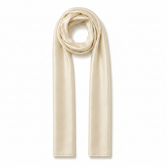 Lenço Pelerine Slim Liso Bege