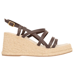 Sandália Caribe Couro Cacau