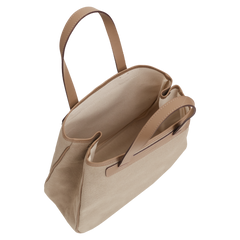 Shopper Bag Khaki (smooth without silk)